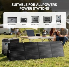 ALLPOWERS Foldable Portable Solar Panel Kit, Carry Bag & Charging Cable