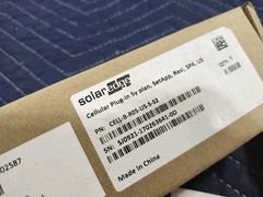 New Solar Edge CELL-B-R05-US-S-S2 Cellular Plug-in Antenna As Is