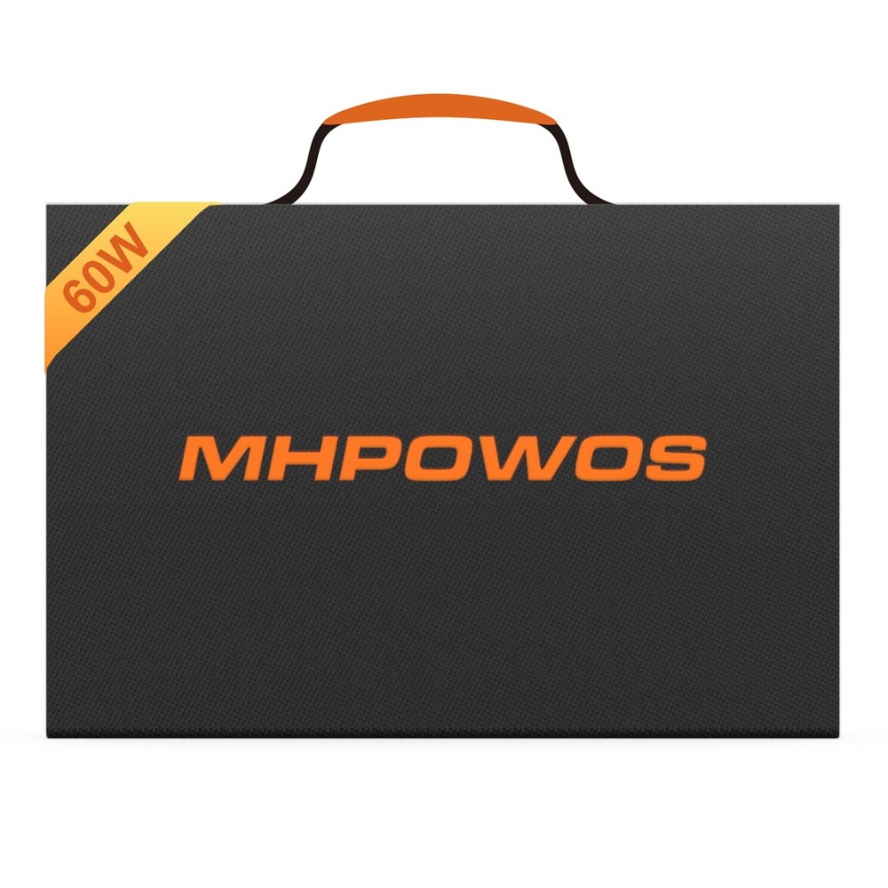 MHPOWOS Solar Panel 60W for EcoFlow River 2 River 3 Plus Portable Power Stations