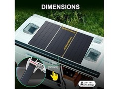 ACOPOWER 200W N-Type 24V Bifacial Solar Panel