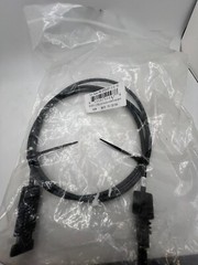 Renogy 5FT 12AWG Panel Connectors Solar Male To Female Connectors Black