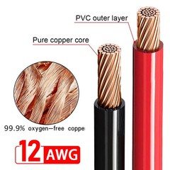 10ft 12 AWG XT60 Female to Solar Connector Solar Panel Extension Charging Cable