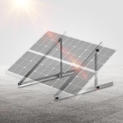 VEVOR 45-Inch Solar Panel Mount Brackets 0 – 90° Adjustable Tilt Brackets 2-Set