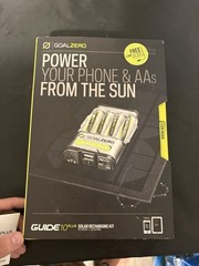 Goal Zer, Guide 10 Plus, Solar Charging Kit Recharger Solar Panel