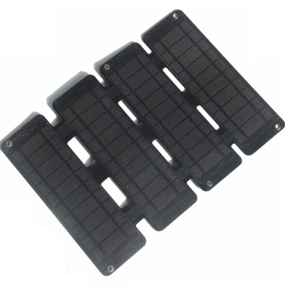 13W 5V ETFE solar panel folding bag charger, mobile phone power bank charger