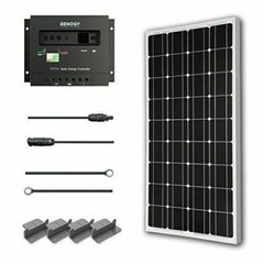Renogy 100W 12V Solar Panel Starter Kit, 100 Watt Monocrystalline Solar Panel…