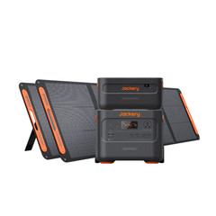 Jackery Explorer 2000 Plus Solar Generator Kit 4kWh with 2 SolarSaga 200W Solar