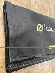Goal Zero Nomad 13.5 Watt Foldable Solar Panel Used W/ Light A Life LED Lamp