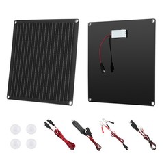 Uimoso 20W 12V Solar Panel Charger Kit for Battery Maintenance