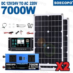 7000W Sine Wave Inverter Solar Kit | Complete Inverter 12V24V-110V/220V