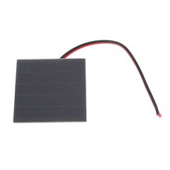 3 Set Small Solar Panels Professional 1W Monocrystalline Silicon High Efficiency