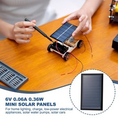 10PCS 6V 0.36W 0.06A Mini Solar Panels for Solar Power Small Solar Cells