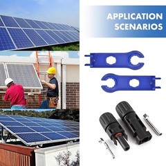 8 Pairs Solar Connectors Male/Female Waterproof IP67 MC4 1000V 30A Solar Panel