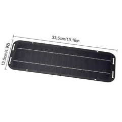 Solar Panel 30W 12V Trickle Charge Battery Charger Kit Maintainer Marine RV Car