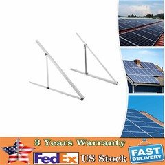 45 inch Adjustable Solar Panel Tilt Mount Brackets For Roof RV Boat Flat Surface