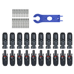 10-100Set Male Female Wire Cable Connector Set Solar Panel Waterproof Connector