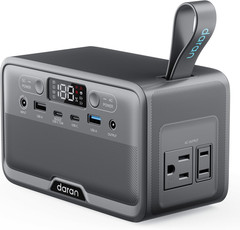 Portable Power Station 28,000Mah 100W Solar Power Bank, Small Generator with AC