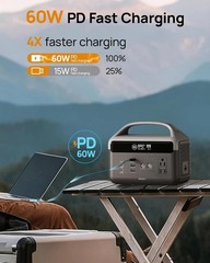 Ultimate 192Wh Portable Power Station with 300W Output – Perfect for Camping