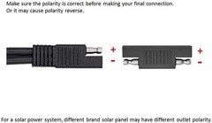 Reversed Polarity SAE Connectors Set – 5 Durable Adapters for Solar Systems