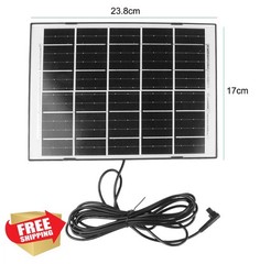AsFrost 7W Solar Panel Chicken Coop Door