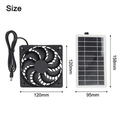 Solar Powered Ventilation Equipment for Animal Shelter Enhanced Comfort