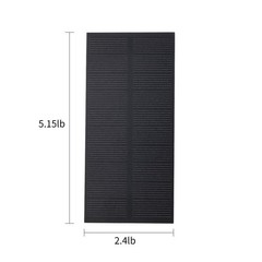 1.3W 5V Monocrystalline Solar Panel For 3.7V Battery DIY