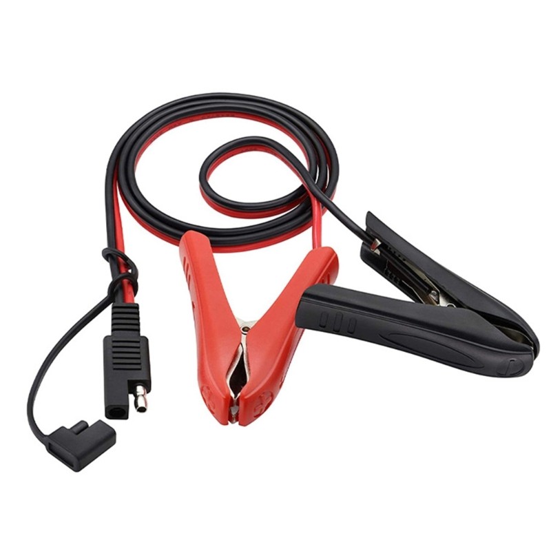 12V-24V 10A SAE to Crocodiles Clip Power Cord for Automotive Charging Cord