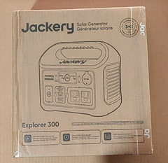 Jackery Portable Power Station Explorer 300, 292Wh Backup Lifepo4 Battery, Solar