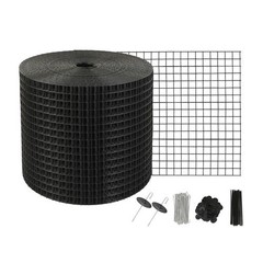 6in x 100ft Solar Panel Bird Guard Critter Guard Roll Kit 100pcs Fasteners