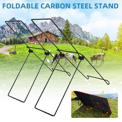 Portable Solar Panel Tilt Stand for Foldable Panels Stainless Steel for RVs Tent