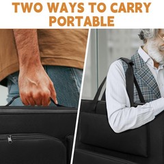 Portable Solar Panel Storage Bag – Water-Resistant Carrying Case for 100W/200W P