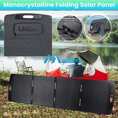 200W Foldable ETFE Solar Panel Battery Charger RVBoat Camper Backup Power Outage