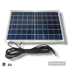 Solar Pannel Portable Generator System Kit with 3 LED Bulbs + Bluetooth Speaker