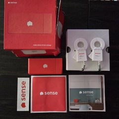 Sense Solar SM3 Home Energy Monitor Model Track Electricity Usage w CT Clamps