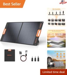 Foldable 100W Solar Charger – Efficient Energy for Your Outdoor Adventures