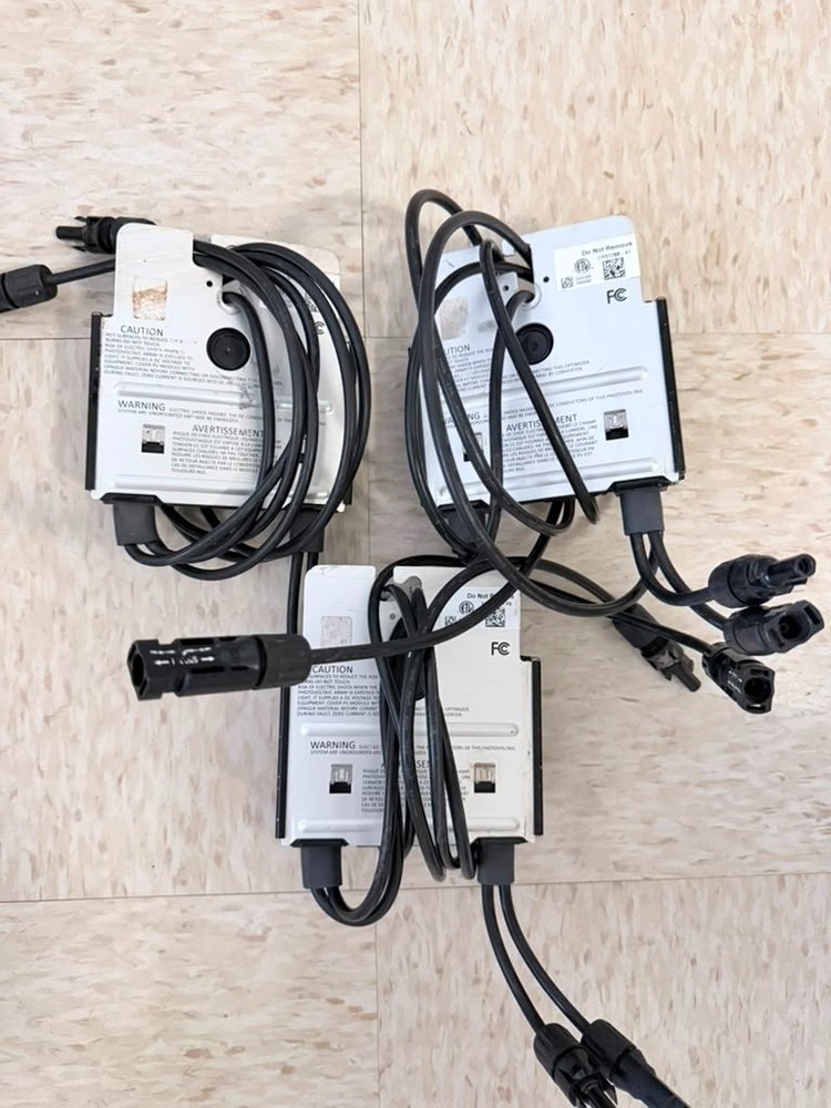 3 x SolarEdge P400-5NC4ARM Power Optimizer 400W 1000V MC4 Tested Fast Shipping