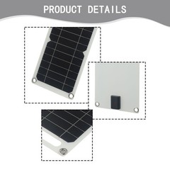 10W 5V Flexible Solar Panels For Mobile Phone Chargers And Outdoor Solar Kits