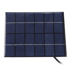 3W Solar Panel Polycrystalline Battery Power Charger For Caravan Camping Boat