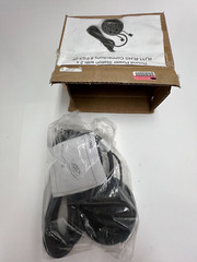 PS3-2F Round Power Station 2 x RJ11-RJ45 Connection Model Black