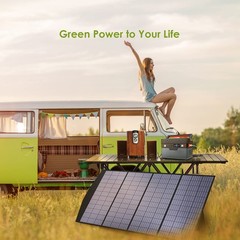ALLPOWERS SP033 200W Portable Solar Panel 36V Foldable Solar Panel Kit Waterp…
