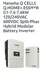 Q Cell Solar Inverter And Battery Back Up System