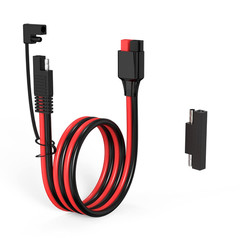 ELFCULB 12AWG Anderson Connector to SAE Extension Cable with SAE Polarity Revers