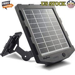 Solar Panel Charger Kit Trail Cameras 12V 6V Rechargeable Battery Waterproof New