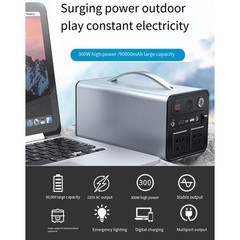 Portable Power Station 300W 220V, Outdoor Energy Storage Power