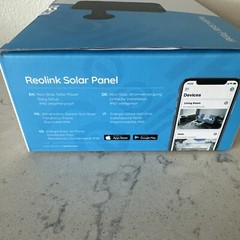 Solar Panel Power Supply for Reolink Rechargeable Battery Security IP Camera