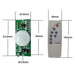 Induction Solar Lamp Circuit Board with Dual Mode Sensing and Remote Control