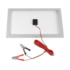 18V Aluminum Frame Solar Panel Battery Charger Kit Mobile Phone Emergency Home