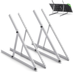 Adjustable Solar Panel Mount Brackets for 100W-400W Panels – 2 Sets