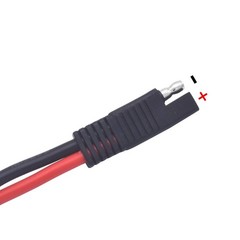 Industrial Power Connector Adapter 2 Pin to SAE Circular Furrion Port Adapter