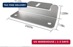 Solar Panel Mounting Z Brackets Lightweight Aluminum Corrosion-Free Const